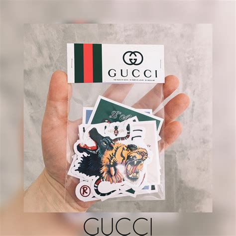 gucci sticker supreme|gucci sticker app.